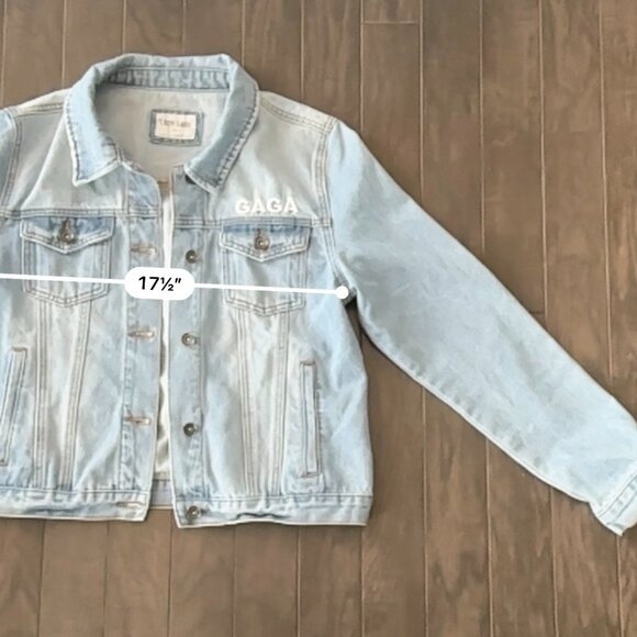 GAGA Lady Gaga Joanne Tour Limited Edition Jean Jacket   *Kids XL Size* - Picture 7 of 14